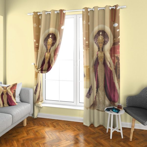 پرده چاپی طرح باربی DH1167