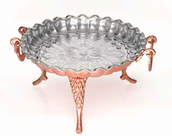 سینی انگشتی دسته پایه دار وارمری ۳۱۱۲