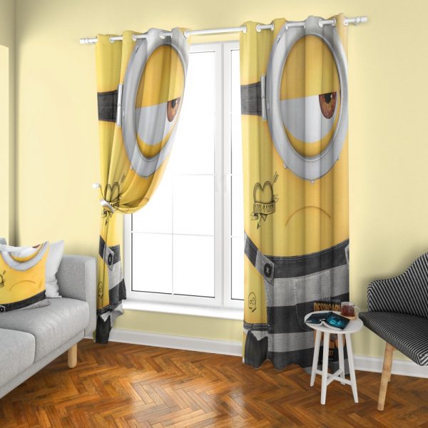 پرده چاپی طرح مینیون‌ها DH1171