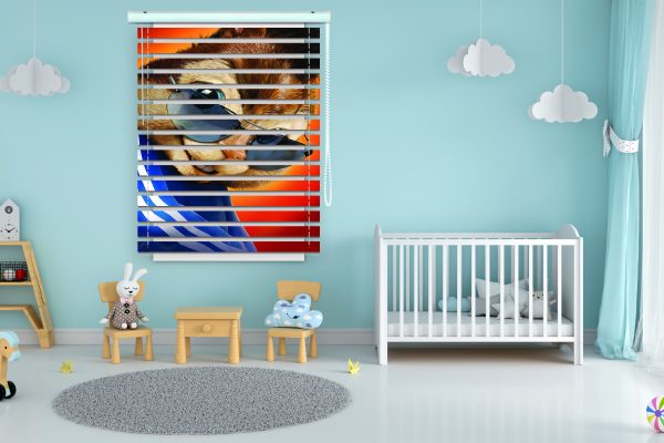 پرده زبرا طرح انیمیشن آلوین و سنجاب ها کد Z1173