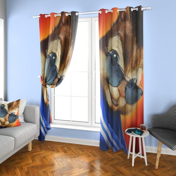 پرده چاپی طرح آلوین و سنجاب‌ها DH1173