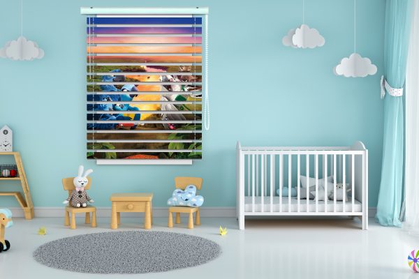 پرده زبرا طرح پرنسس کد Z1175