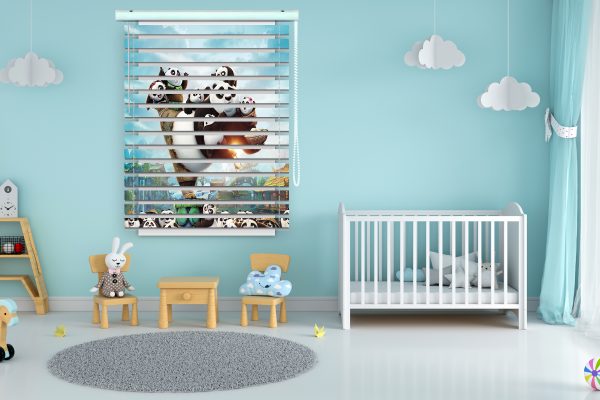 پرده زبرا طرح انیمیشن پاندای کونگ فو کار کد Z1177