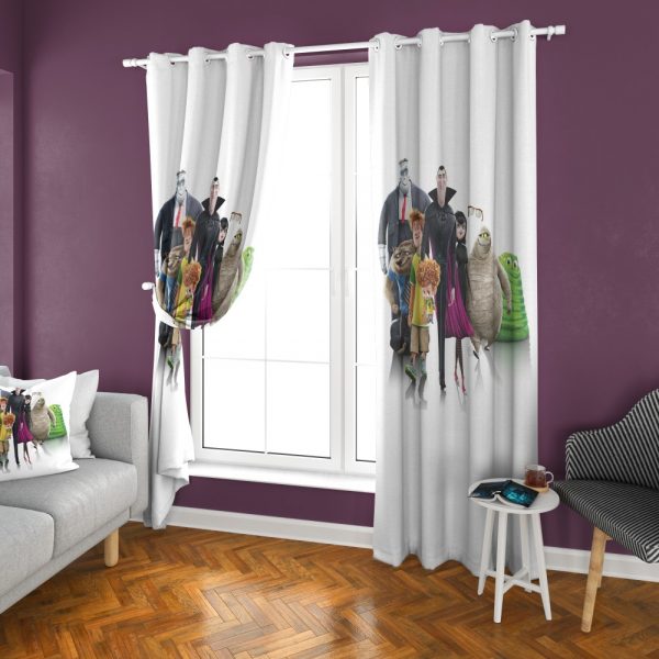 پرده چاپی طرح هتل ترانسیلوانیا DH1178