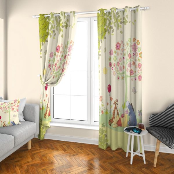 پرده چاپی طرح پو DH1184