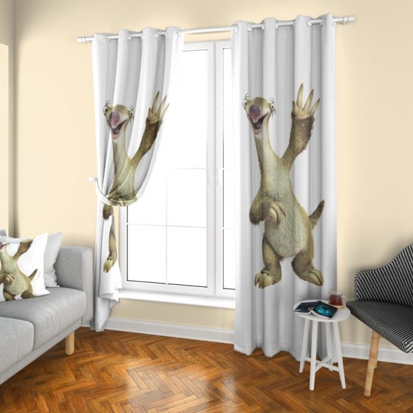 پرده چاپی طرح عصر یخبندان DH1193