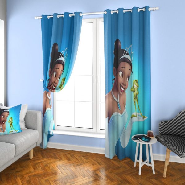 پرده چاپی طرح پرنسس DH1195