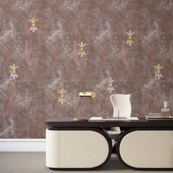 کاغذ دیواری طرح گل کد 40411