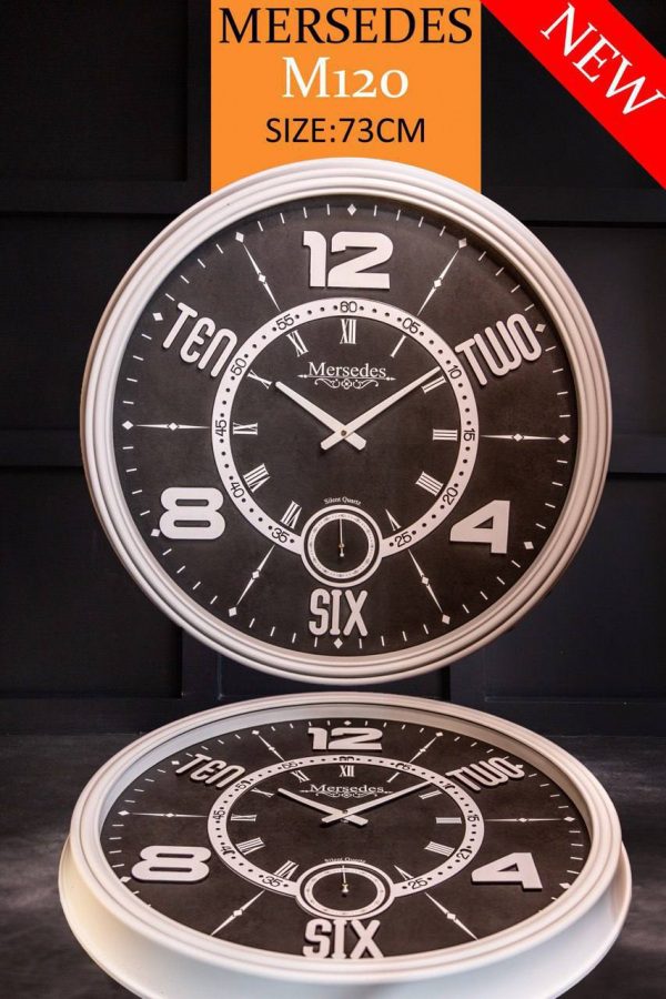 ساعت دیواری مرسدس M - 120 کد WD120