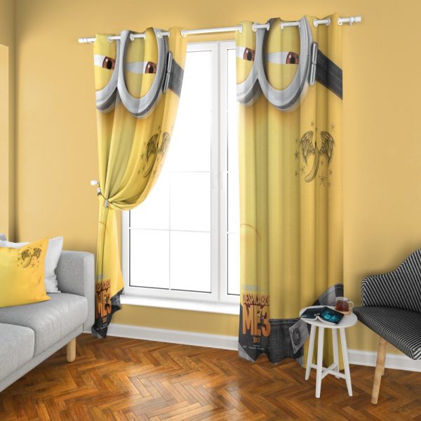 پرده چاپی طرح مینیونها DH1205