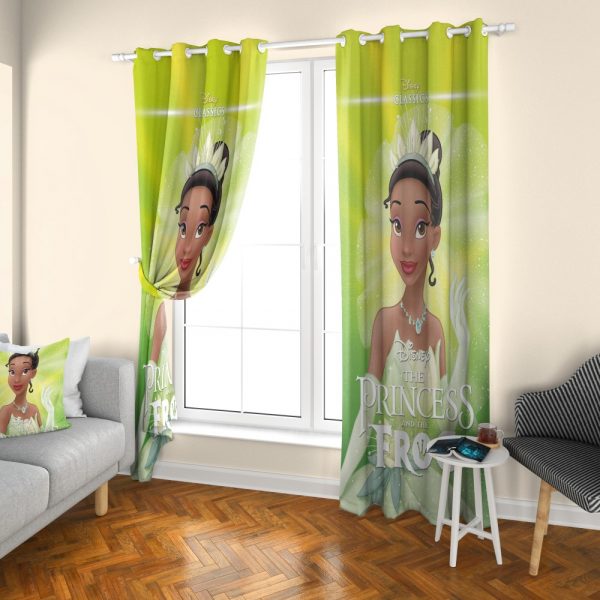 پرده چاپی طرح پرنسس DH1206