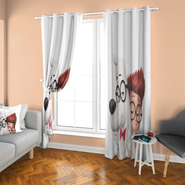 پرده چاپی طرح آقای پیبادی و شرمن DH1208