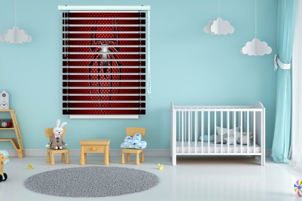 پرده زبرا طرح مرد عنکبوتی کد Z1219