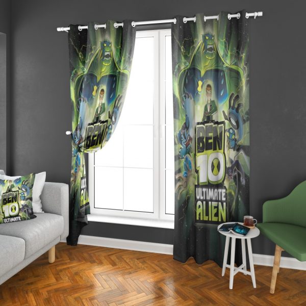 پرده چاپی طرح بن تن DH1220