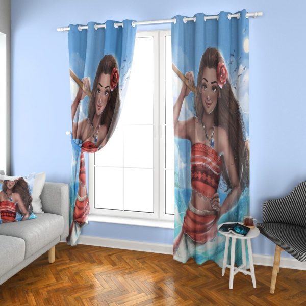 پرده چاپی طرح موانا DH1221