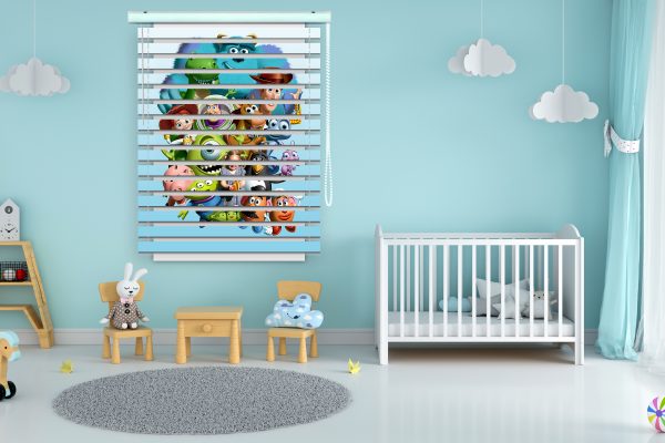 پرده زبرا طرح انیمیشن ها کد Z1223