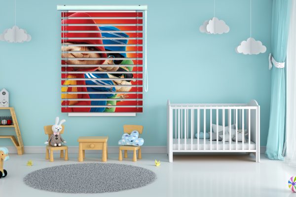 پرده زبرا طرح انیمیشن آلوین و سنجاب ها کد Z1226