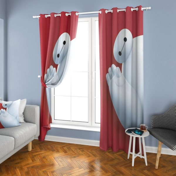 پرده چاپی طرح شش قهرمان بزرگ DH1231