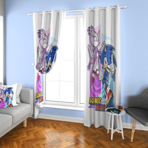 پرده چاپی طرح سونیک DH1232