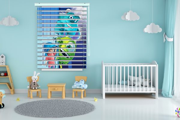 پرده زبرا طرح انیمیشن کمپانی هیولاها کد Z1235