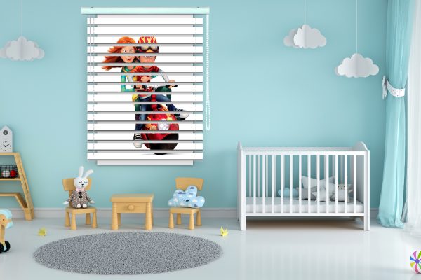 پرده زبرا طرح انیمیشن کد Z1239