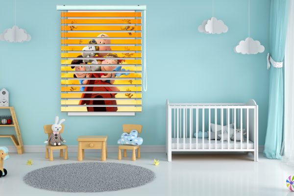 پرده زبرا طرح انیمیشن کد Z1243