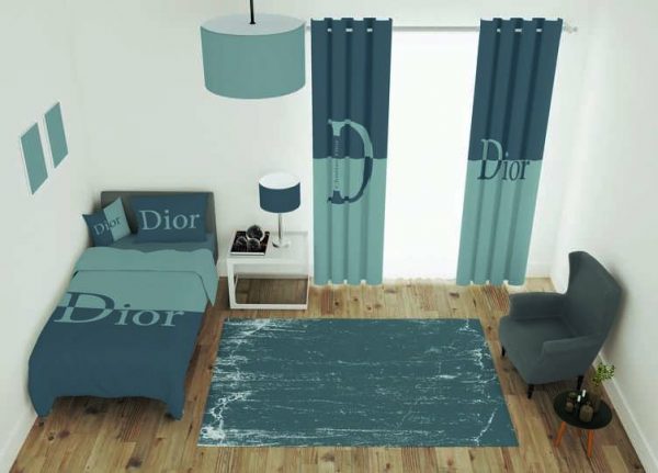 ست پرده و روتختی طرح دیور Dior 54