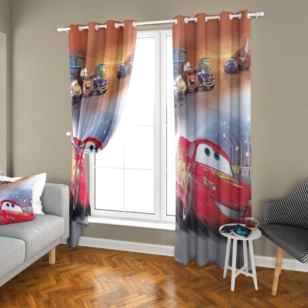 پرده چاپی طرح مک کویین DH1255