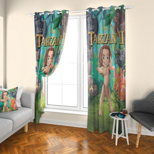 پرده چاپی طرح تارزان DH1257