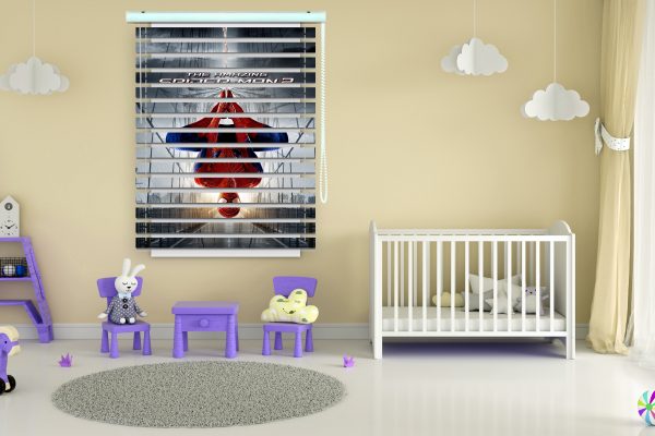 پرده زبرا طرح فیلم مرد عنکبوتی 2 کد Z1272