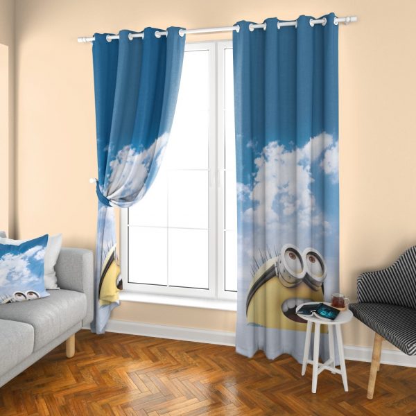 پرده چاپی طرح مینیون‌ها DH1276