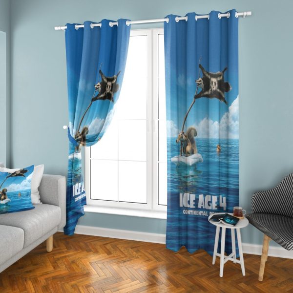 پرده چاپی طرح عصر یخبندان DH1282