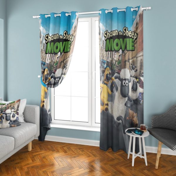 پرده چاپی طرح شان گوسفنده DH1286