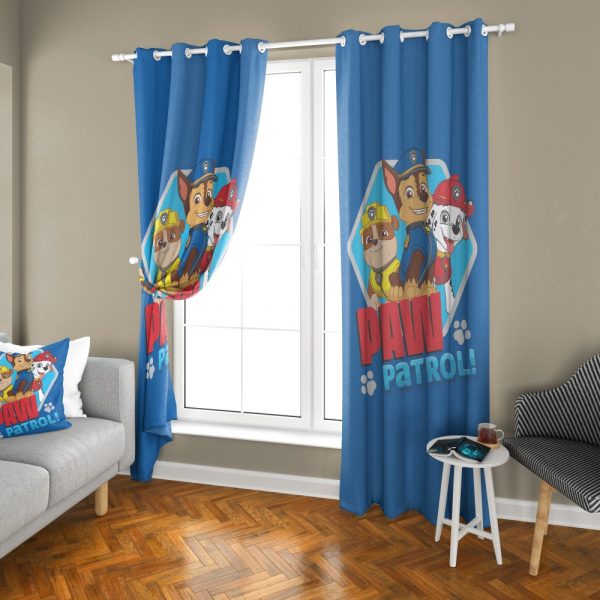 پرده چاپی طرح سگ‌های نگهبان DH1287