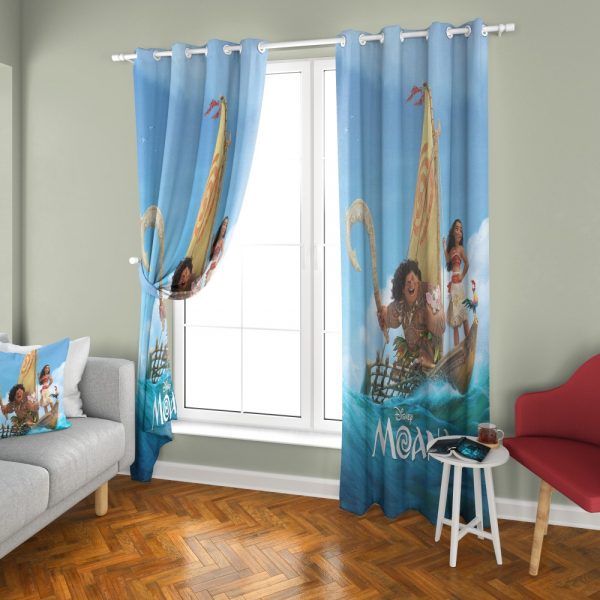 پرده چاپی طرح موانا DH1289