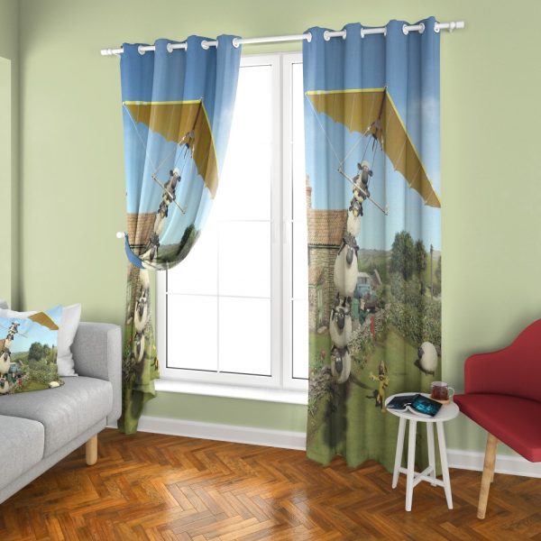 پرده چاپی طرح شان گوسفنده DH1290