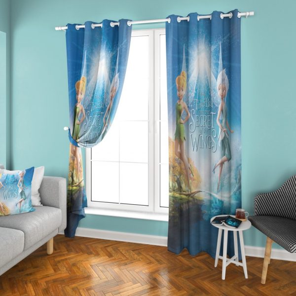 پرده چاپی طرح تینکربل DH1296