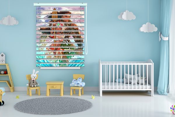 پرده زبرا طرح موانا کد Z1299