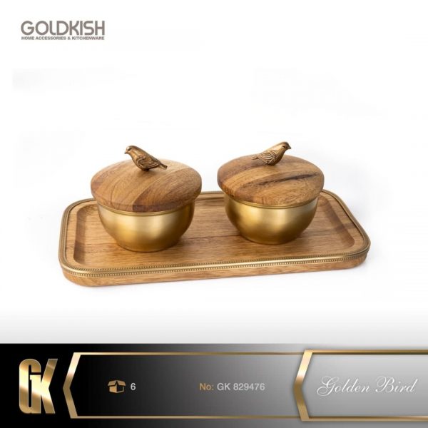 ست اردورخوری 2 تیکه WOOD مدل GK829476