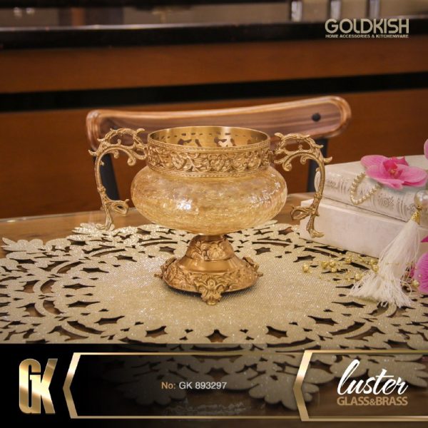 ظروف دكوری LUSTER قندان 111 بدون درب GK893297