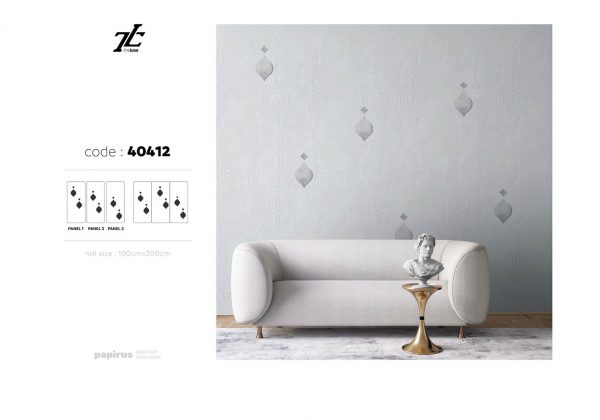 کاغذ دیواری طرح خاص کد 40412