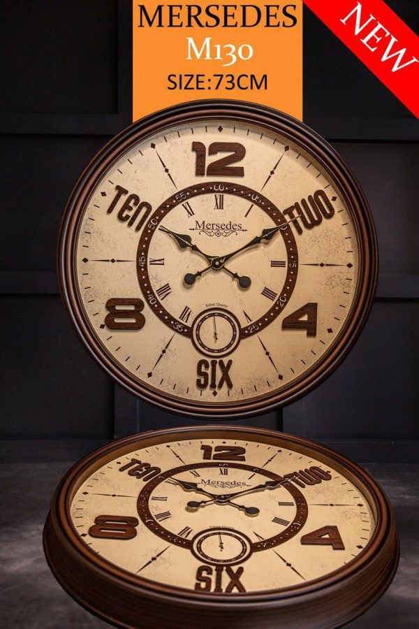 ساعت دیواری مرسدس M - 130 کد WD130