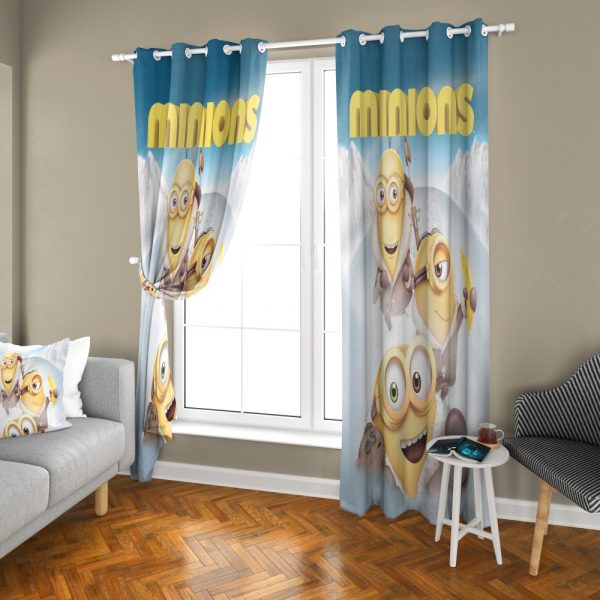 پرده چاپی طرح مینیون‌ها DH1301