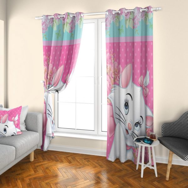 پرده چاپی طرح کیتی DH1302