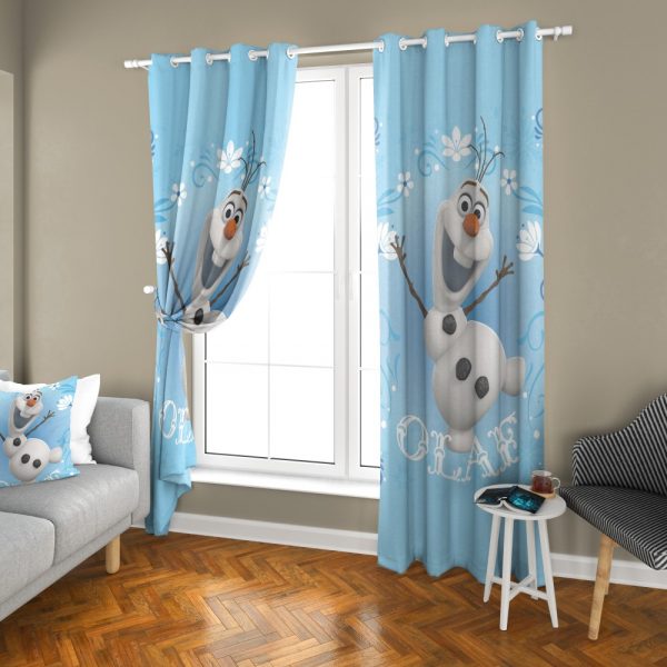 پرده چاپی طرح اولاف DH1306