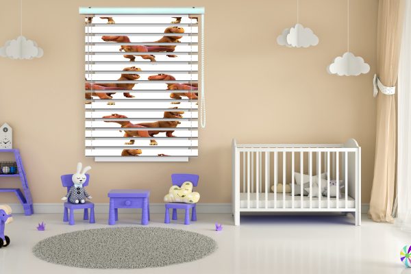 پرده زبرا طرح دایناسور کد Z1307