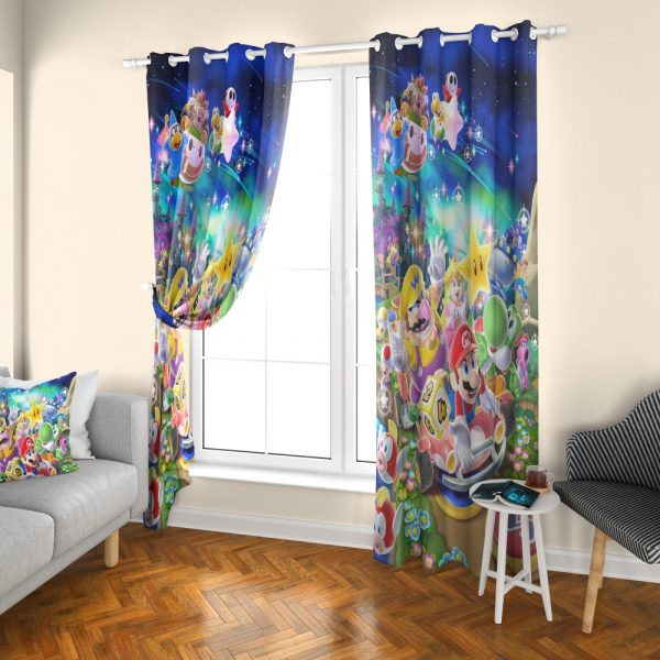 پرده چاپی طرح قارچ خور DH1312