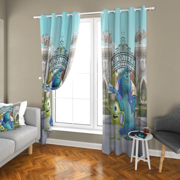 پرده چاپی طرح کارخانه هیولاها DH1314