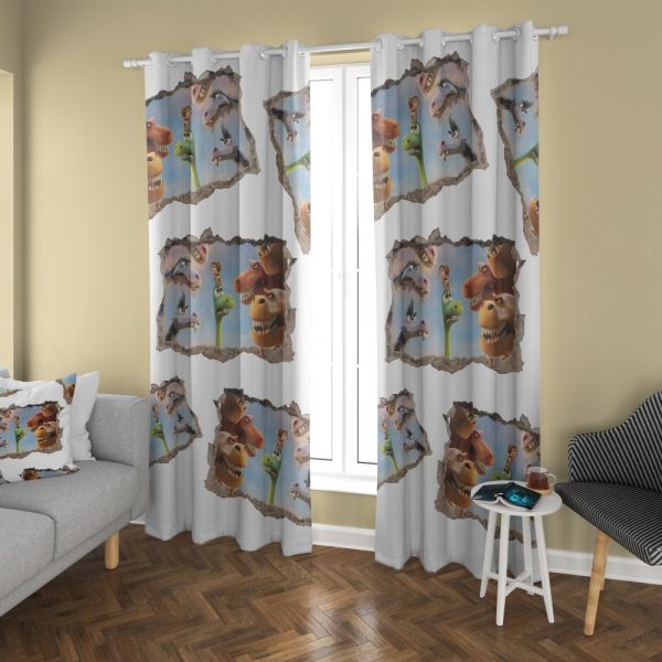 پرده چاپی طرح دایناسور DH1318