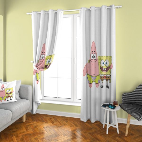 پرده چاپی طرح باب اسفنجی DH1320